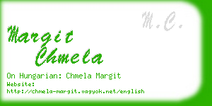 margit chmela business card